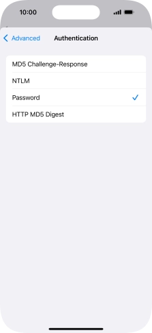Press Password.