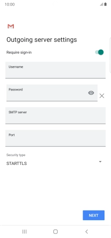 Press the indicator next to 'Require sign-in' to turn on the function.