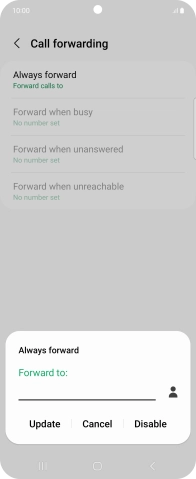 Press Disable.