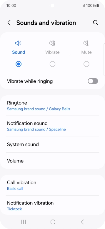 Press Ringtone.