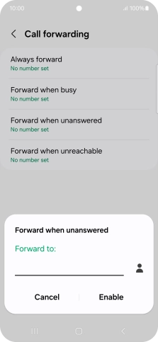Key in 901 and press Enable.