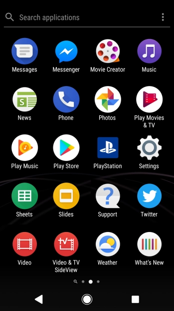 Press Play Store.