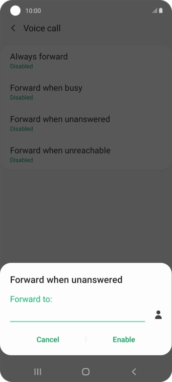 Key in 901 and press Enable.