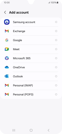 Press Google.