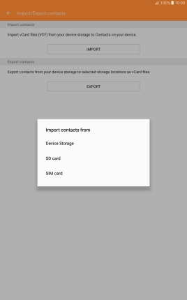 Press SIM card.