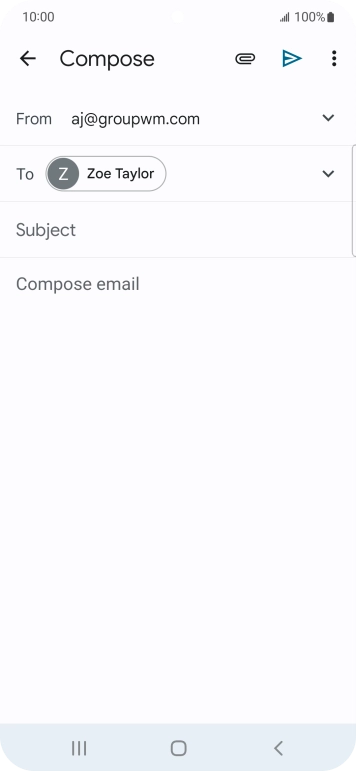 Press Subject and key in the required subject. Press Subject and key in the required subject.