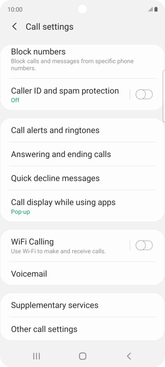 Press Voicemail.