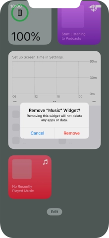 Press Remove.