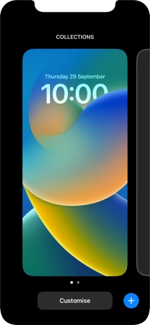 Press the add icon.