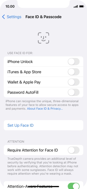 Slide your finger upwards starting from the bottom of the screen to return to the home screen.