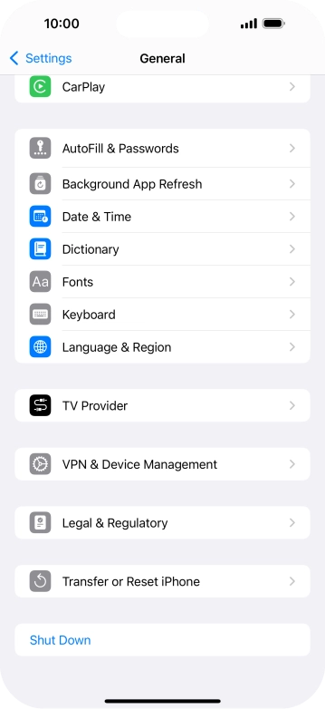 Press Background App Refresh. Press Background App Refresh.