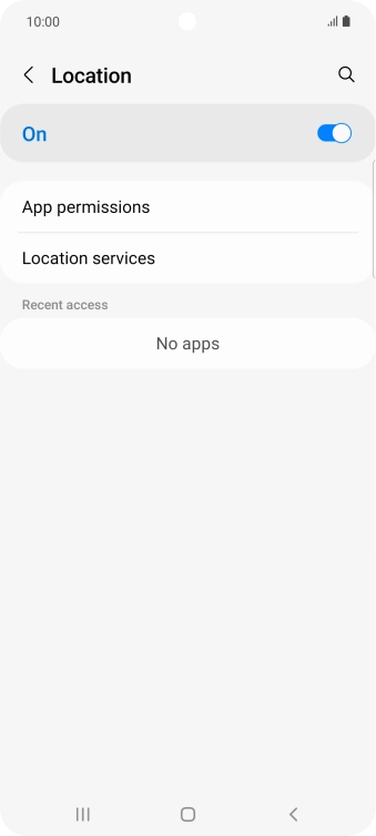 Press App permissions.