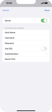 Press Authentication.