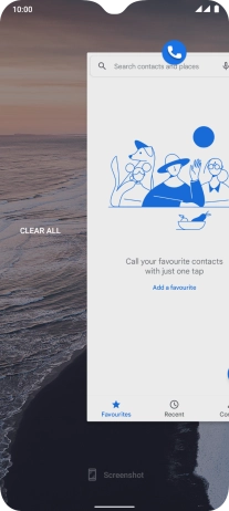 Press CLEAR ALL.