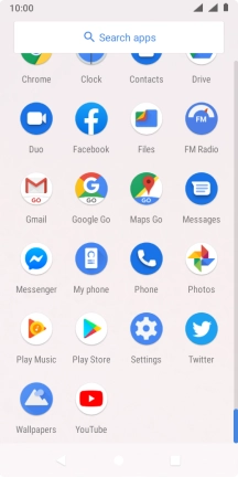 Press Play Store.