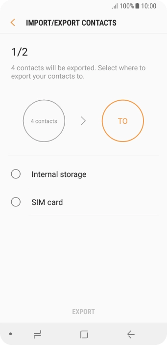 Press SIM card.