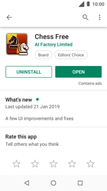 Press UNINSTALL.