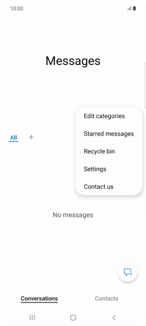 Press Settings.