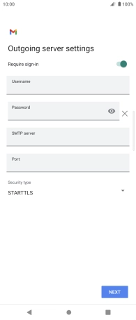 Press the indicator next to 'Require sign-in' to turn on the function.