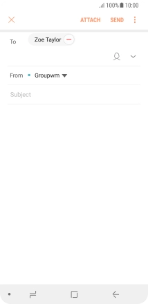 Press Subject and key in the required subject.
