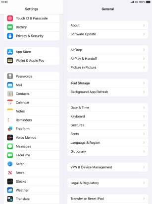 Press App Store.