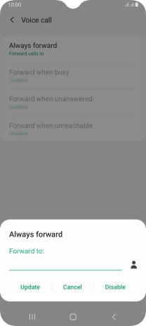 Press Disable.