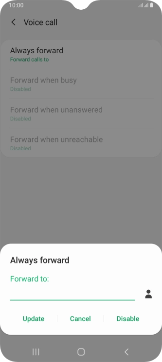 Press Disable.