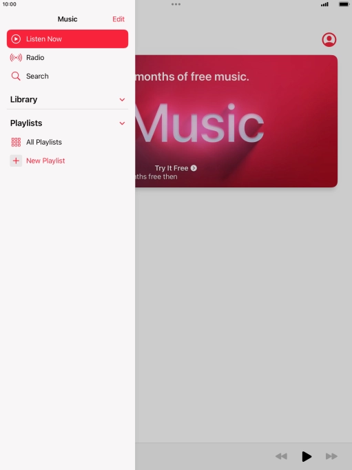 Press New Playlist.