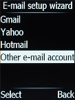 Select Other e-mail accounts.
