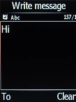 Press the Navigation key.