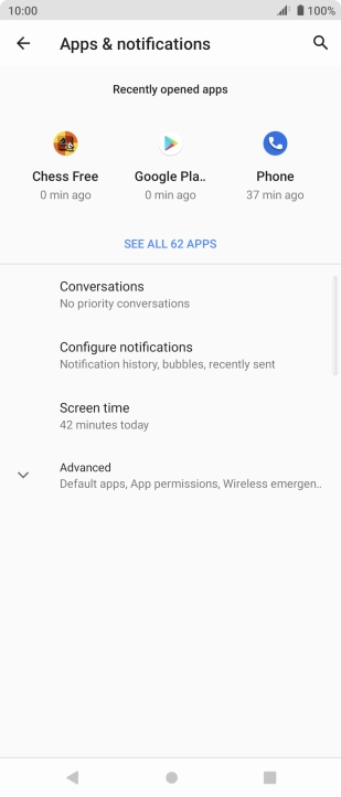 Press SEE ALL APPS. Press SEE ALL APPS.