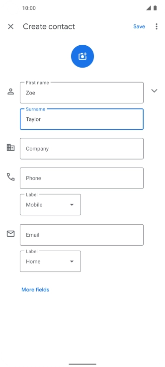 Press Phone and key in the required phone number.