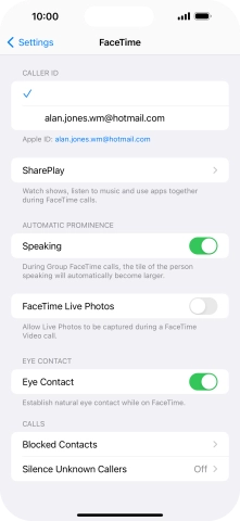 Press SharePlay.