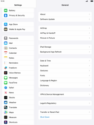Press App Store.
