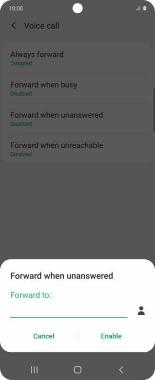 Key in 901 and press Enable.