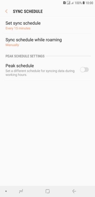 Press the Home key to return to the home screen. Press the Home key to return to the home screen.