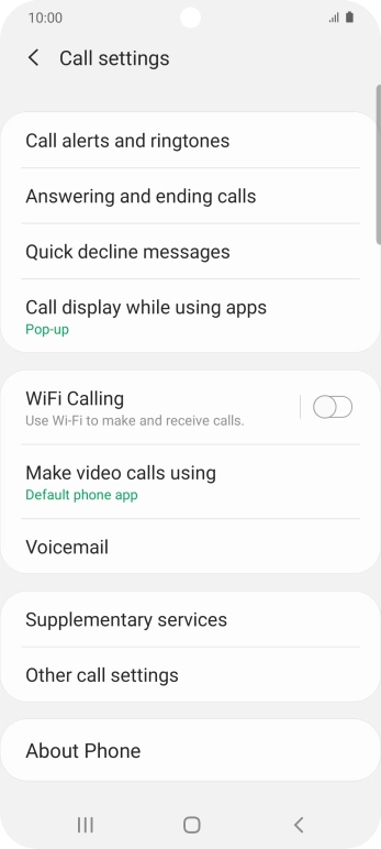 Press Voicemail.