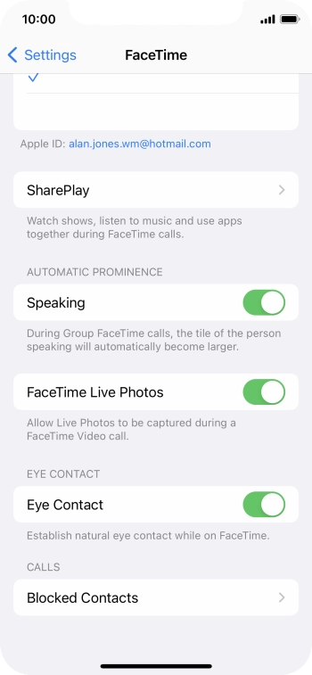 Press SharePlay.
