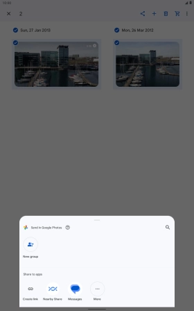 Press More.