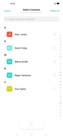 Press Select All.