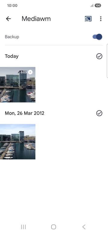 The media content from your phone will now play on the selected device. You can use your phone to control the playback of the media content on the other device.
