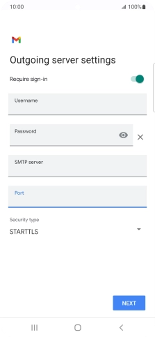 Press the drop down list below 'Security type'.
