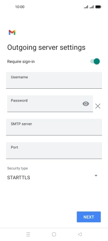 Press the indicator next to 'Require sign-in' to turn on the function.