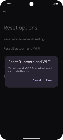 Press Reset.