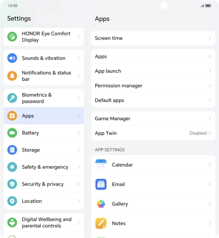 Press Apps.