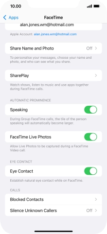 Press SharePlay.