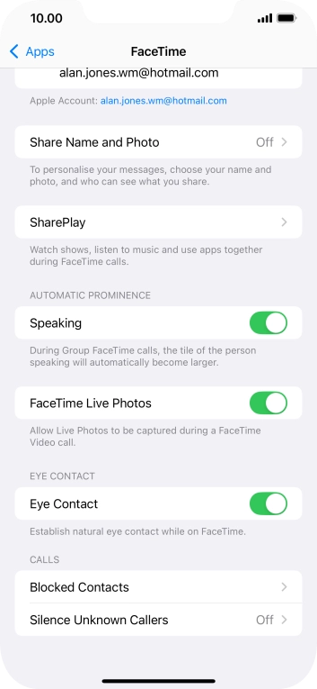 Press SharePlay.