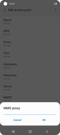 Key in 82.132.254.1 and press OK.