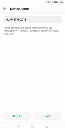Key in the required WiFi hotspot name and press SAVE.