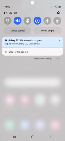 Press the drop down list.